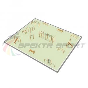 Купить Парковая площадка для Воркаут и WRK 2_76mm в Бердске 